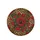 Red Rose Green Foliage Leopard Print - Everyday Home Decor Gift for Rose Lovers Spare Tire Cover - 4