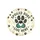 Spoiled Dogs Live Here Dog Paw Prints Heart Dots Swirls - Dog Lover Gift Spare Tire Cover - 4