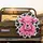 Pink Fluffy Cow Face Heart COW Letters - Farm Animal Lover Vehicle Accessory Gift Spare Tire Cover - 2