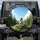 Baby Dragon Moss Rock Butterflies Forest Sky - Fantasy Lover Gift Spare Tire Cover - 1