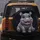 Smiling Baby Hippopotamus Creature Cosmic Stars - Home Decor Gift for Wildlife Lovers Spare Tire Cover - 5