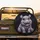 Smiling Baby Hippopotamus Creature Cosmic Stars - Home Decor Gift for Wildlife Lovers Spare Tire Cover - 2