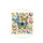 Butterfly Swarm Floral Garden Daisies Organic Swirling Leaves - Nature Lover Gift Spare Tire Cover - 4