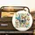 Butterfly Swarm Floral Garden Daisies Organic Swirling Leaves - Nature Lover Gift Spare Tire Cover - 2