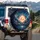 Celestial Orb Mystical Clouds Castle Birds - Fantasy Lover Gift Spare Tire Cover - 3