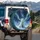 Majestic Polar Bear Arctic Ice Cosmic Starry Sky - Wildlife Lover Gift Spare Tire Cover - 3