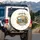 Vintage Film Camera Mountains Autumn Leaves Dream Big Travel Far - Travel Lover Gift Spare Tire Cover - 3