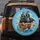 Pirate Ship Skull Crossbones Ocean - Adventure Lover Gift for Pirate Fan Spare Tire Cover - 5