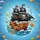 Pirate Ship Skull Crossbones Ocean - Adventure Lover Gift for Pirate Fan Spare Tire Cover - 6