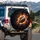 American Football Lightning Bolts - Sports Lover Gift for Game Day Spare Tire Cover - 3
