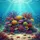 Coral Reef Fish Starfish Ocean Scene - Wildlife Lover Gift Spare Tire Cover - 6