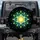Geometric Crystalline Starburst Cosmic Bloom Golden Glow - Space Lover Home Decor Gift Spare Tire Cover - 1