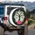 Skeletal Tree Skull Rose - Daily Commute Protection for Car Owners Spare Tire Cover - 3
