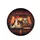 Shocked White Chicken Brown Sloth Car Interior Red Streak Motion - Road Trip Adventure Gift Spare Tire Cover - 4