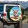 Koala Beach Chair Popsicle Ocean - Summer Vacation Gift for Beach Lovers Spare Tire Cover - 3