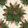 Monstera Fern Tropical Leaves Red Orange Flowers - Tropical Lifestyle Gift Spare Tire Cover - 6