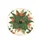 Monstera Fern Tropical Leaves Red Orange Flowers - Tropical Lifestyle Gift Spare Tire Cover - 4