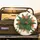 Monstera Fern Tropical Leaves Red Orange Flowers - Tropical Lifestyle Gift Spare Tire Cover - 2