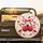 Red Cherries Green Stems Red Ribbon Leopard Print - Stylish Vehicle Decor Gift Spare Tire Cover - 2