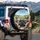 Two Wolves Steering Wheel Car Seats - Road Trip Essentials for Wildlife Lover Spare Tire Cover - 3
