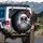 Santa Claus Aviator Snowflakes - Christmas Gift Spare Tire Cover - 3