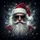 Santa Claus Aviator Snowflakes - Christmas Gift Spare Tire Cover - 6