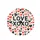 Bold Love XOXO Scribbled Patterned Hearts - Love Expression Gift for Her Spare Tire Cover - 4