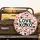 Bold Love XOXO Scribbled Patterned Hearts - Love Expression Gift for Her Spare Tire Cover - 2