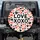 Bold Love XOXO Scribbled Patterned Hearts - Love Expression Gift for Her Spare Tire Cover - 1