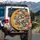 Patchwork Daisy Poppy Butterfly Botanical Floral - Home Decor Gift for Garden Lover Spare Tire Cover - 3