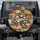 Patchwork Daisy Poppy Butterfly Botanical Floral - Home Decor Gift for Garden Lover Spare Tire Cover - 1