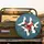 Flock of Flying Japanese Red-crowned Cranes Teal Blue Wildlife Lover Gift for Bird Lovers Spare Tire Cover - 2
