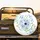 Blue Flax Flowers Botanical Watercolor - Garden Lover Home Decor Gift Spare Tire Cover - 2