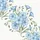 Blue Flax Flowers Botanical Watercolor - Garden Lover Home Decor Gift Spare Tire Cover - 6
