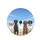 Five Proud Majestic Dogs Diverse Colors Blue Sky Clouds - Wildlife Lover Gift for Dog Lovers Spare Tire Cover - 4