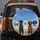 Five Proud Majestic Dogs Diverse Colors Blue Sky Clouds - Wildlife Lover Gift for Dog Lovers Spare Tire Cover - 5