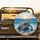 Sea Turtle Ocean Waves Sunset Beach - Wildlife Lover Home Decor Gift Spare Tire Cover - 2