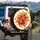 Various Autumn Maple Leaves Berries Foliage - Home Decor Gift for Nature Lover Spare Tire Cover - 3