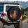 Leopard Wild Terrain Campfire Night Wilderness - Outdoor Adventure Gift Spare Tire Cover - 3
