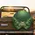 Green Tree Frog Gold-Rimmed Eyes Lush Verdant Dewy Jungle Grass - Wildlife Lover Gift Spare Tire Cover - 2