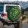 Continuous Layered Paint Texture Swirl - Outdoor Lifestyle Vehicle Accessory Gift Spare Tire Cover - 3