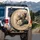 Domestic Cats Tabbies Ginger Siamese Geometric Mandala Floral - Home Decor Gift for Cat Lovers Spare Tire Cover - 3