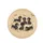 Black Tan Dachshunds Walking Sitting Peeking Silhouette Bone Paw Print - Dog Lover Gift Spare Tire Cover - 4