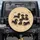 Black Tan Dachshunds Walking Sitting Peeking Silhouette Bone Paw Print - Dog Lover Gift Spare Tire Cover - 1