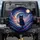 Black Cat Crescent Moon Celestial Stars - Home Decor Gift for Cat Lover Spare Tire Cover - 1