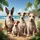 Bull Terrier Jack Russell Wire Fox Terriers Beach - Dog Lover Road Trip Gift Spare Tire Cover - 6