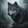 Majestic Gray Wolf Piercing Yellow Eyes Deep Forest - Wildlife Lover Gift Spare Tire Cover - 6