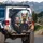 Three Yorkshire Terriers Driving Car - Dog Lover Gift Spare Tire Cover - 3