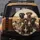 Five Dogs Great Dane Mastiff Natural Landscape Travel - Dog Lover Gift Spare Tire Cover - 5