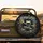 Red-Eyed Tree Frog Stone Wall Rupture - Wildlife Lover Gift for Frog Enthusiast Spare Tire Cover - 2